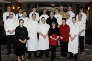 Chefs at the Delta Hotel for Savouries, Sweets & Sips.