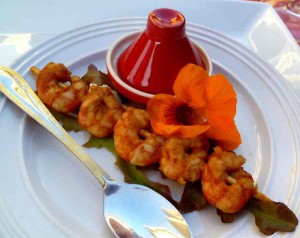 Amazing cuisine by chef Shirley Lang of Kitchens of Distinction