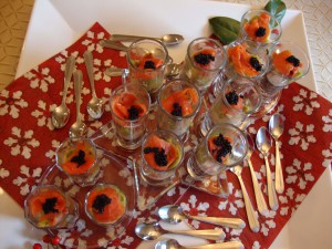 Amazing cuisine by chef Shirley Lang of Kitchens of Distinction