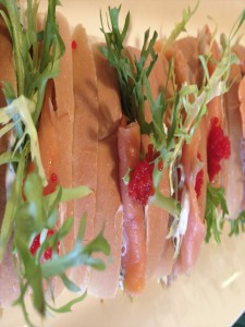 Amazing cuisine by chef Shirley Lang of Kitchens of Distinction