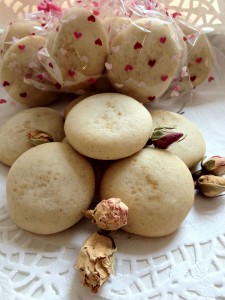 Cardamom Rose Water Cookies
