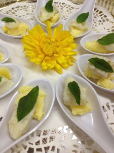 Amazing cuisine by chef Shirley Lang of Kitchens of Distinction